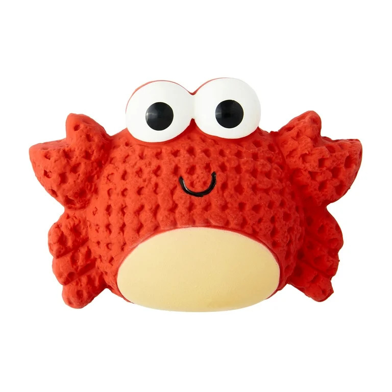 Vibrant Life Playful Buddy Red Crab Latex Dog Toy | Walmart (US)