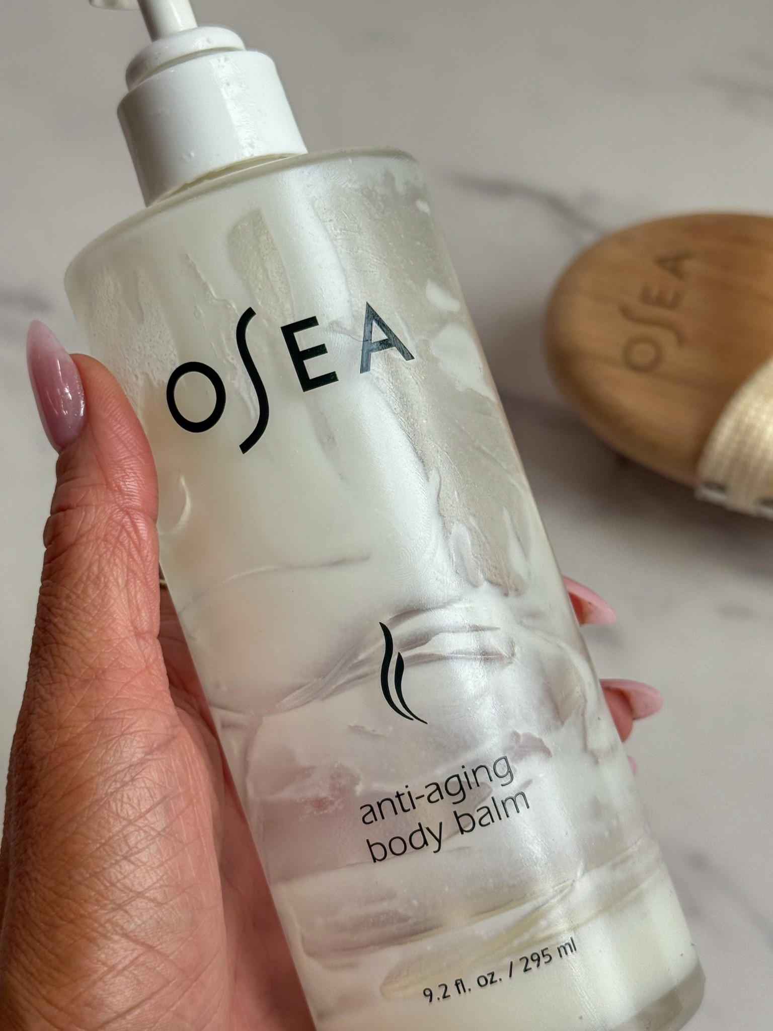Another empty: I rotate this into my PM/Bedtime body care routine. Smells like a spa, feels like a combination of a lotion and an oil. Deeply hydrates the skin. Osea is known for products that support skin elasticity with marine based ingredients. 🌊



#LTKselfcare #LTKBeauty #LTKgrwm