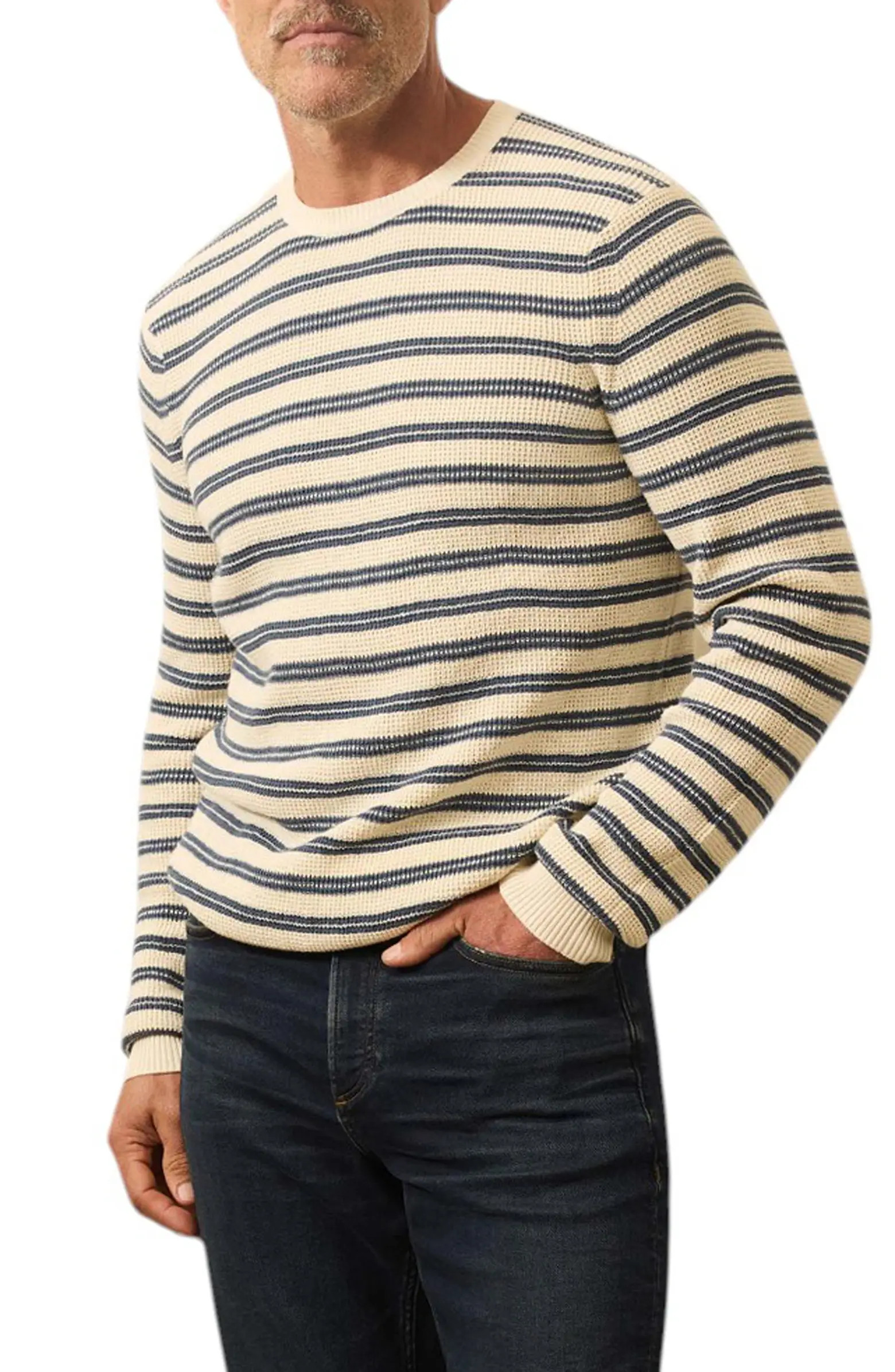 Sunwashed Stripe Organic Cotton Sweater | Nordstrom