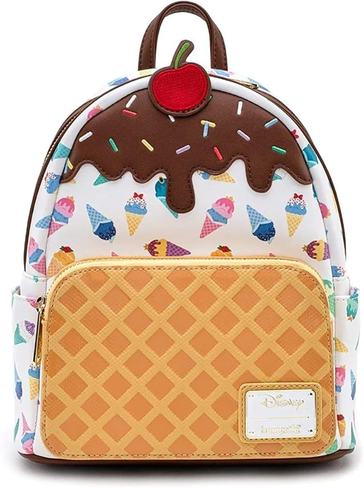 Loungefly Disney Princess Ice Cream Mini Backpack All Over Print | Amazon (US)