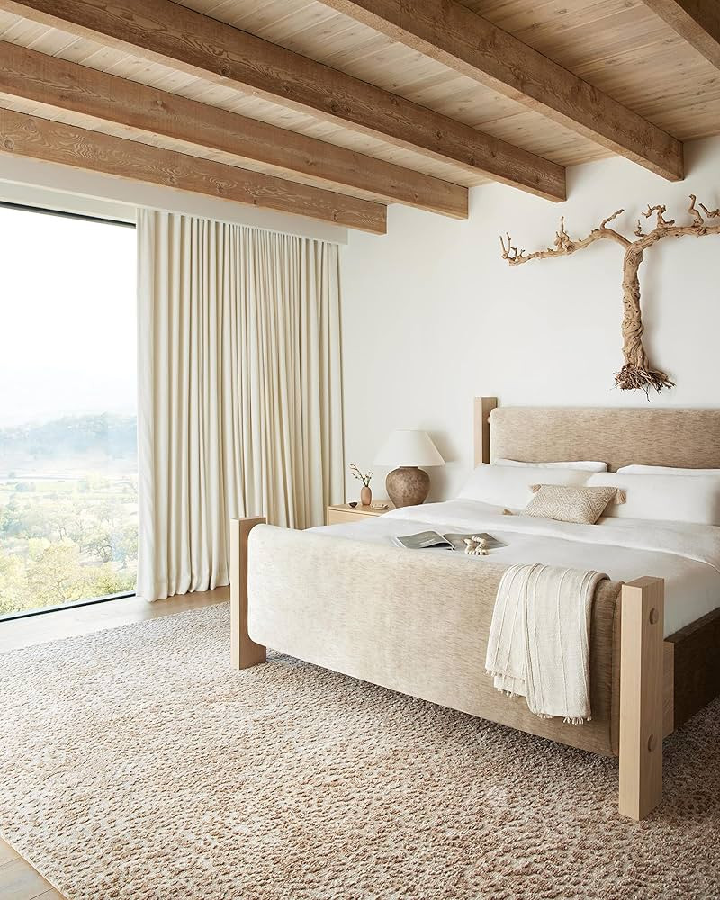 Loloi II Neda Collection NED-02 Ivory/Sand 5'-0" x 7'-6" Area Rug | Amazon (US)