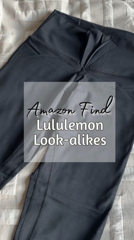 Our favorite Lululemon look-alikes from Amazon for 1/4 of the price!!! 

#LTKstyletip