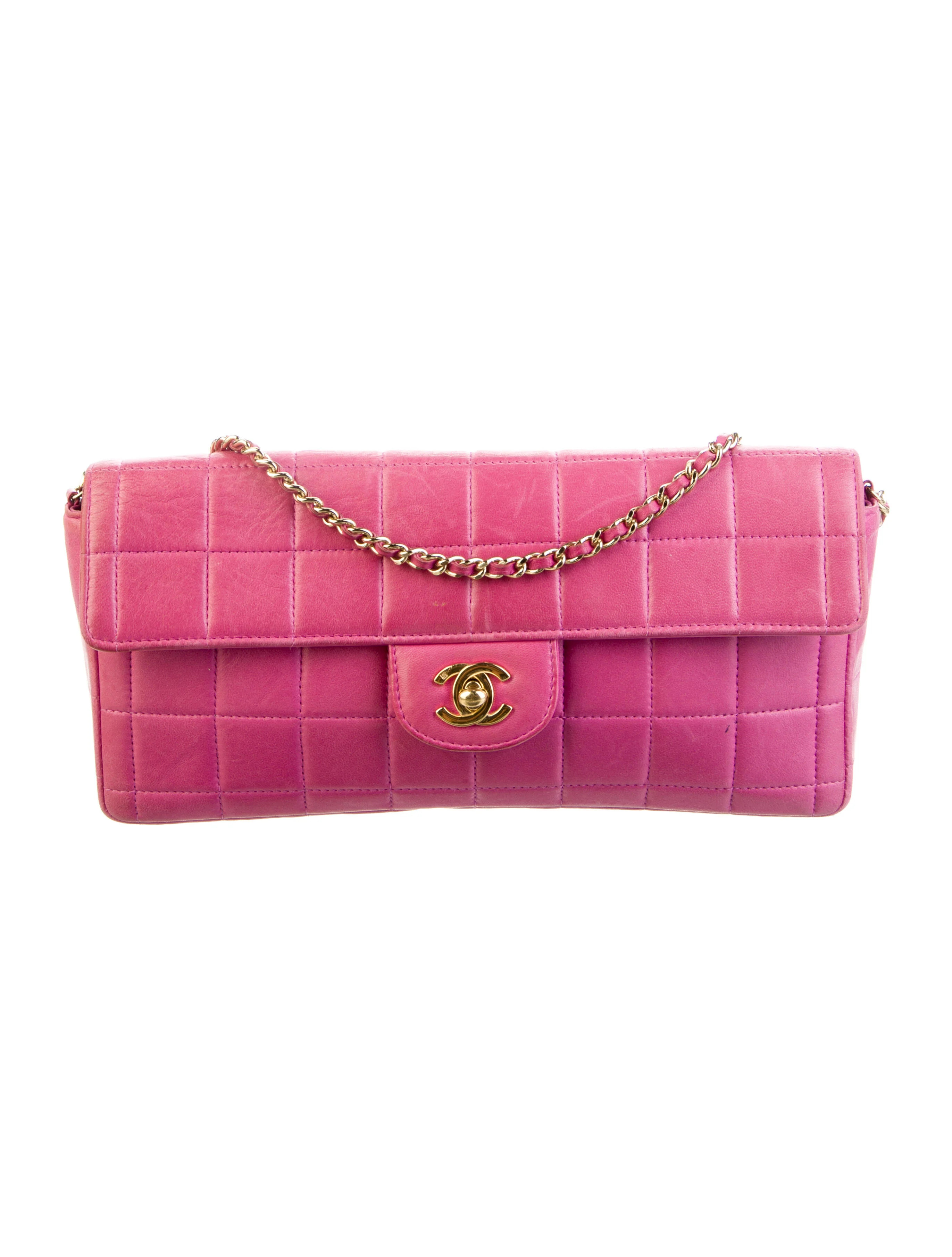 Square Quilt E/W Flap Bag | The RealReal