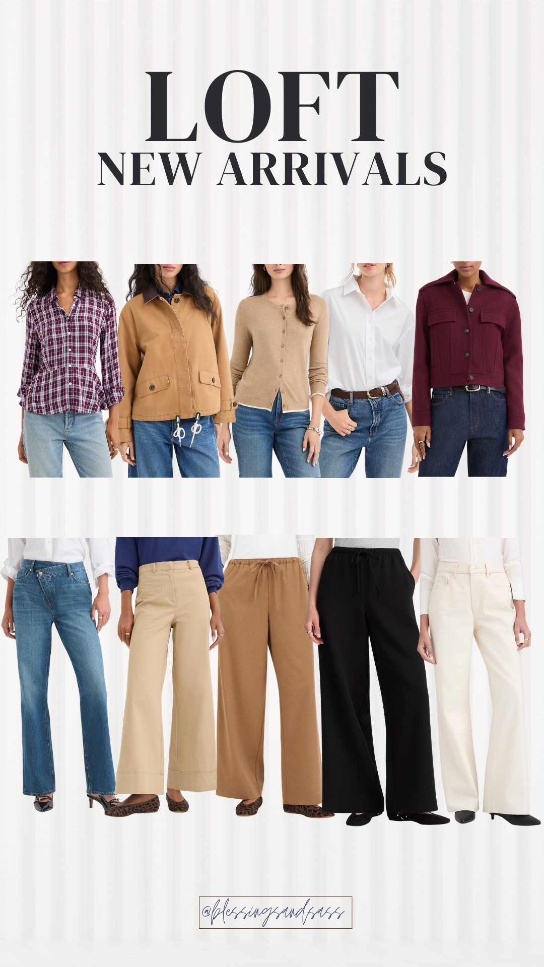LOFT has so many cute new arrivals for fall! Loving the rich colors, easy layers and pants that can be dressed up or down. Linking all my favorites here 🤎

#LTKSeasonal #LTKTall #LTKWorkwear