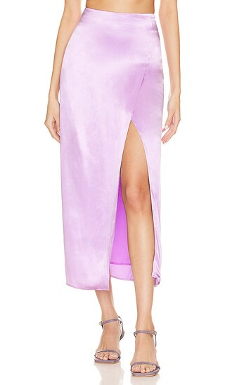Adelyn Skirt in Lilac | Revolve Clothing (Global)