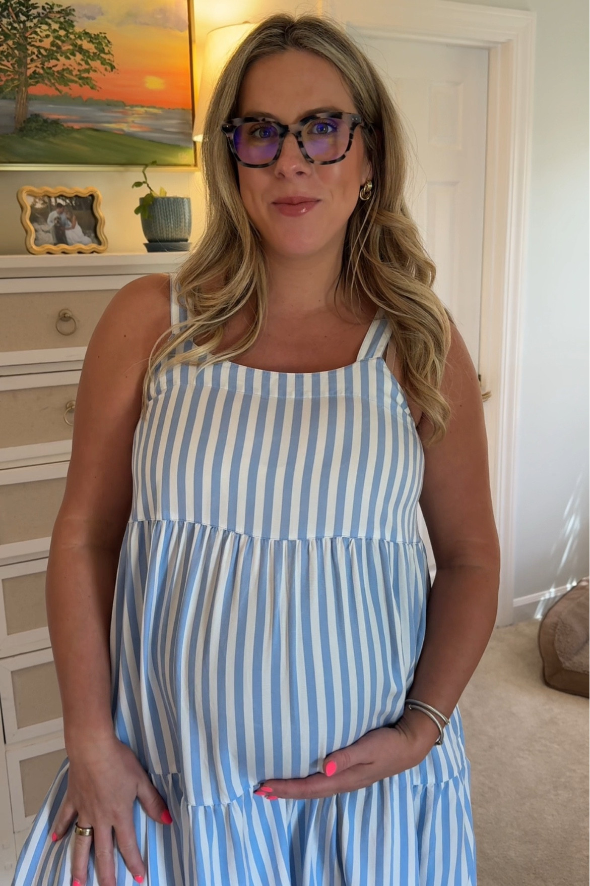 The cutest dress, bump friendly and so comfy! 

#LTKStyleTip #LTKBump #LTKSaleAlert