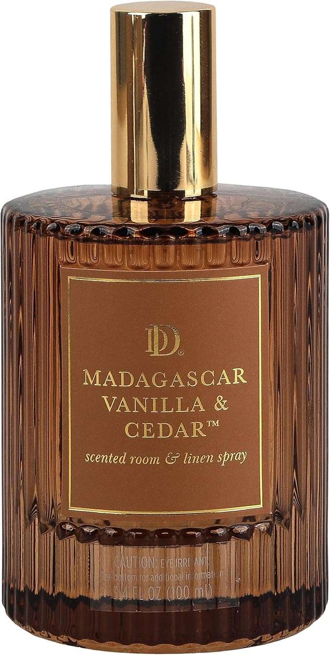 Darsee & David Room & Linen Sprays, 3.4 Ounces (Brown, Madagascar Vanilla & Cedar) | Amazon (US)