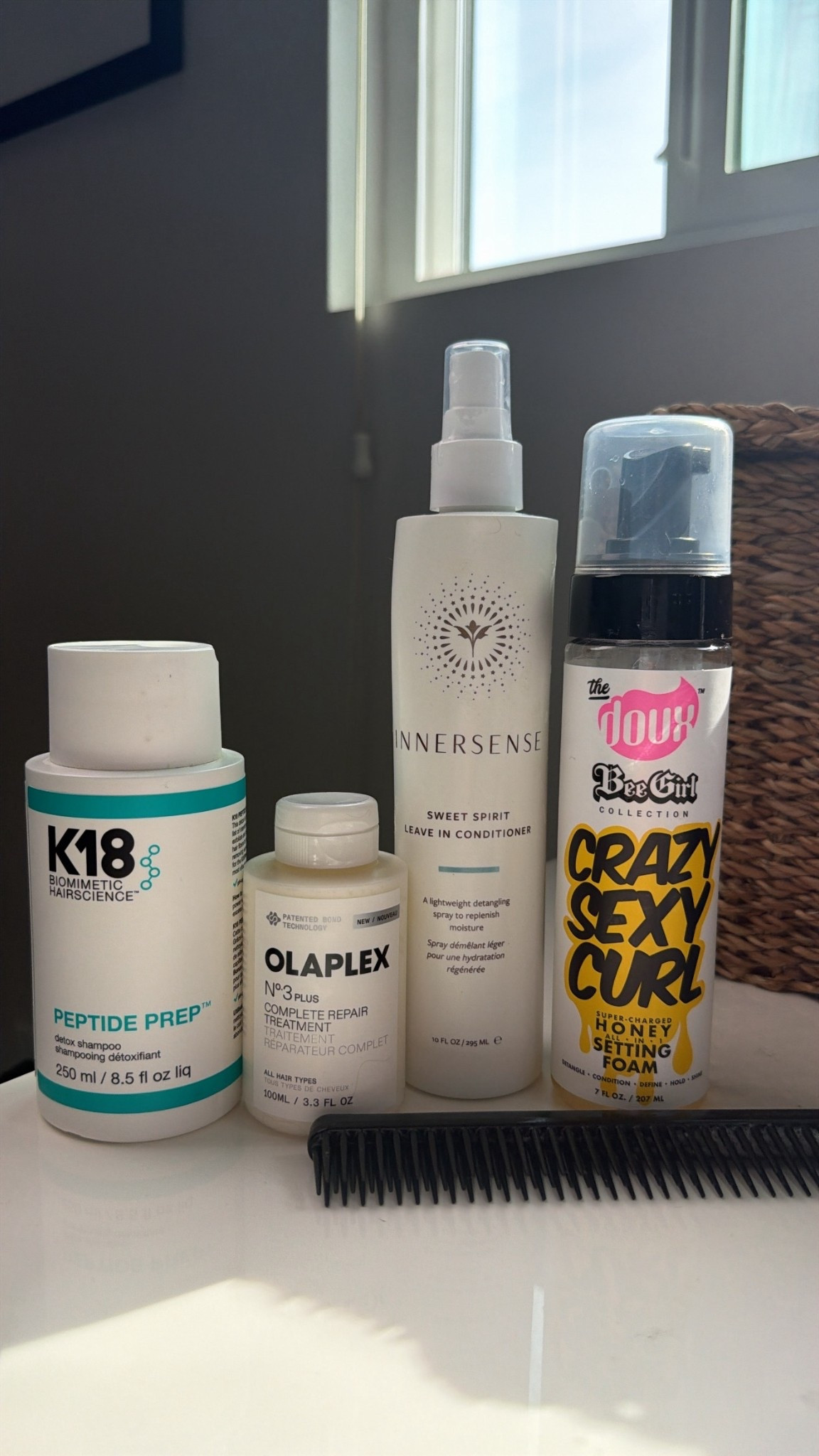 Clarifying, conditioning and styling curly hair wash day line up 

#LTKBeauty #LTKselfcare