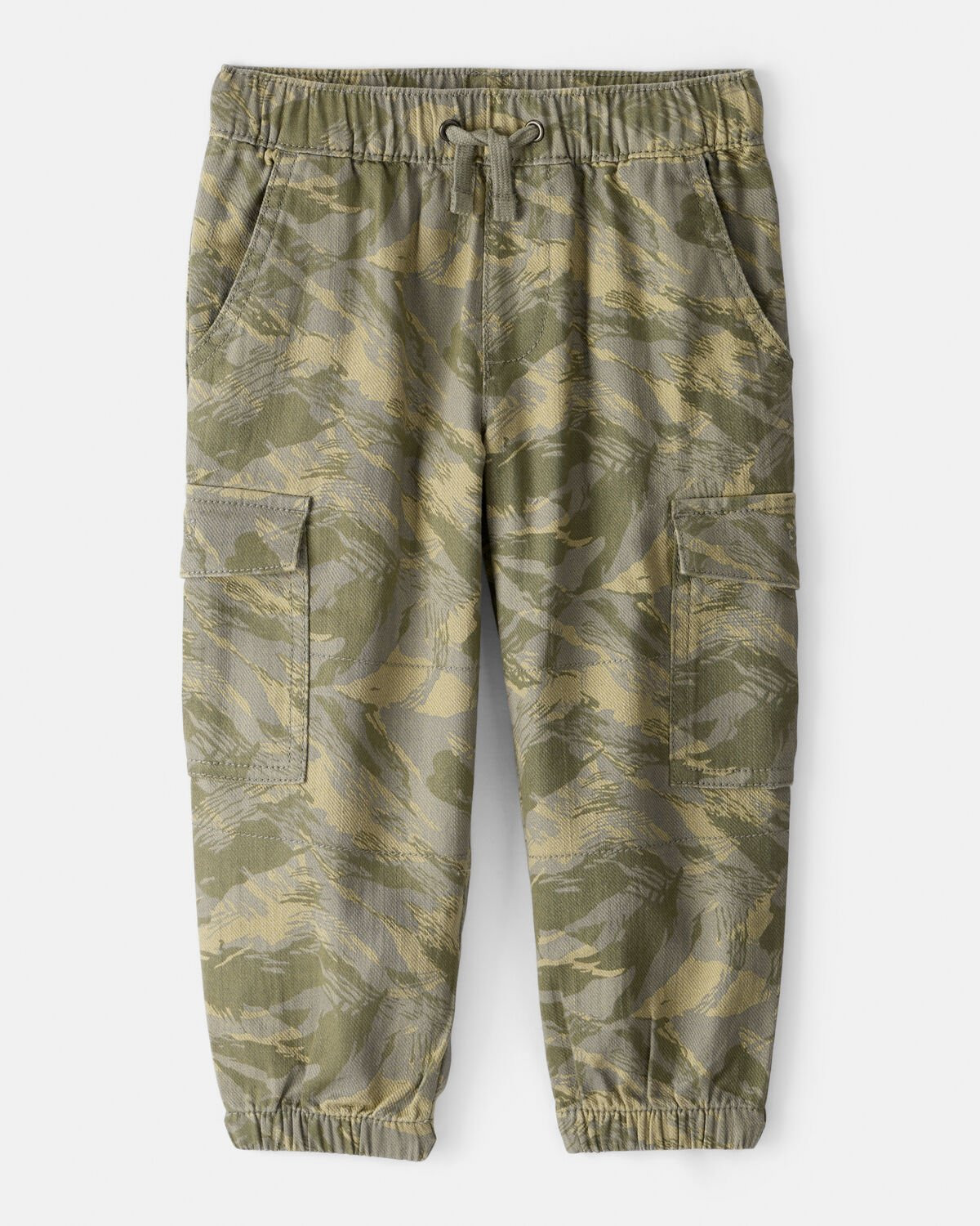Toddler Boy Cotton Camo Fashion Cargo Pants - Green | Carter's Inc