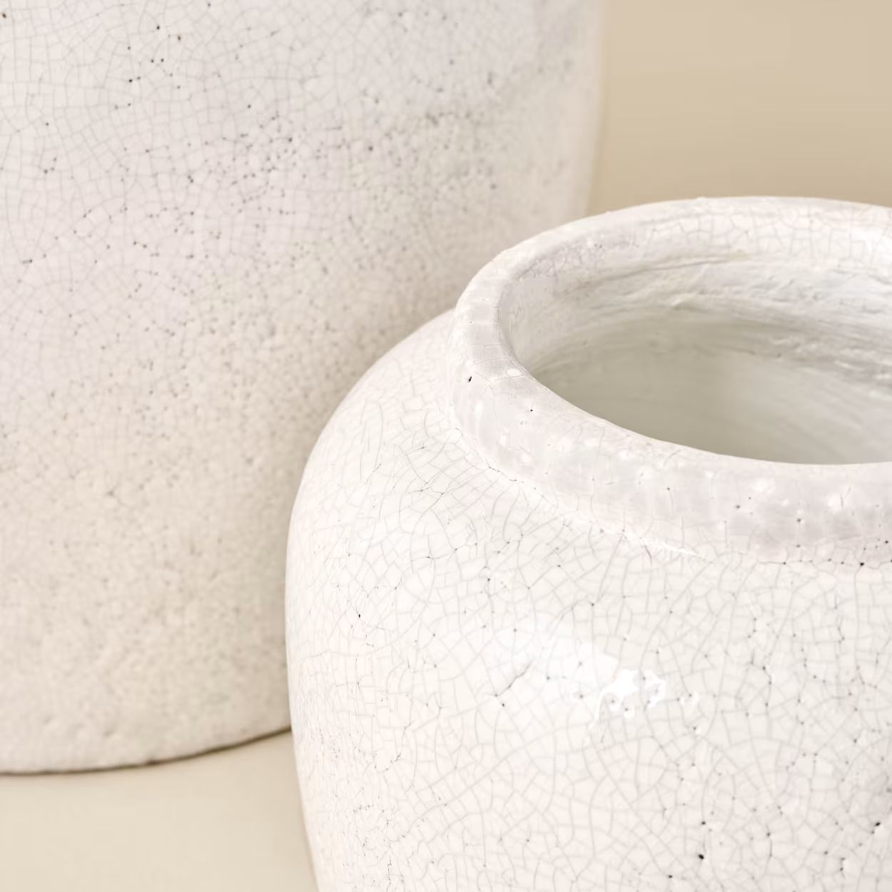 Rebecca Crackle Ceramic Vase | Magnolia