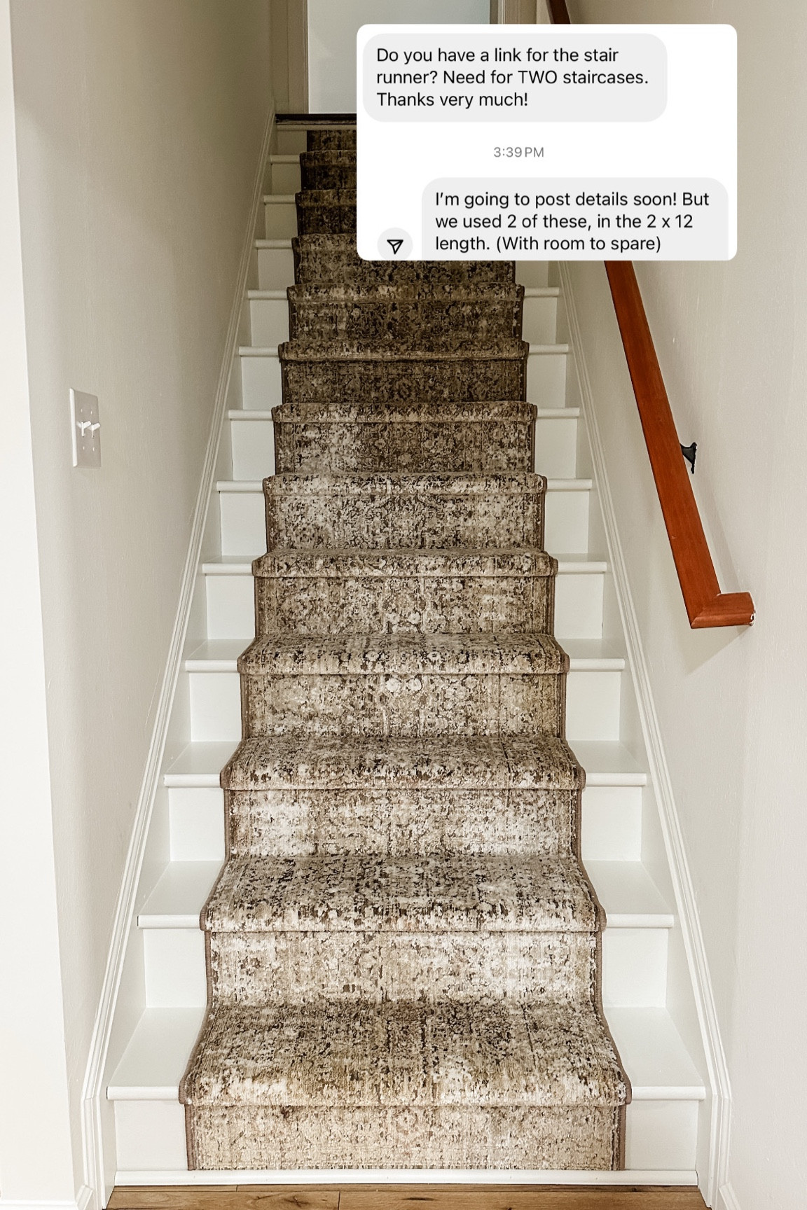 DIY stair runner details 

#LTKHome