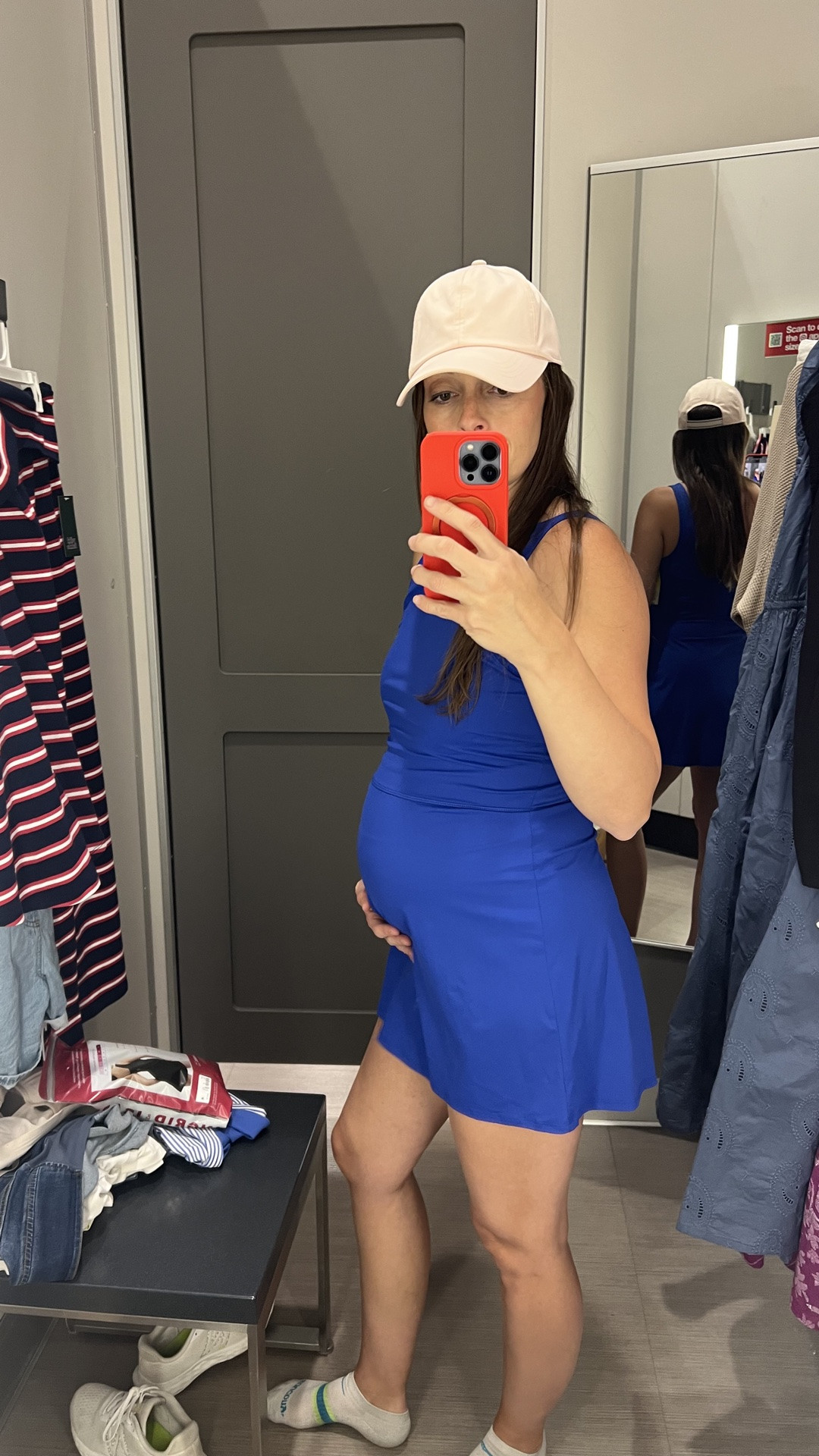 If we are headed to practice running errands or spending hours at the chances are, I’m wearing this athletic dress, comfortable but friendly and easy to throw on when I don’t have time to think about an outfit.

#LTKActive #LTKSeasonal #LTKBump