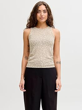JJXX Damen Jxevelyn Comfy Print Top Knit, Moonbeam, M EU : Amazon.de: Fashion | Amazon (DE)