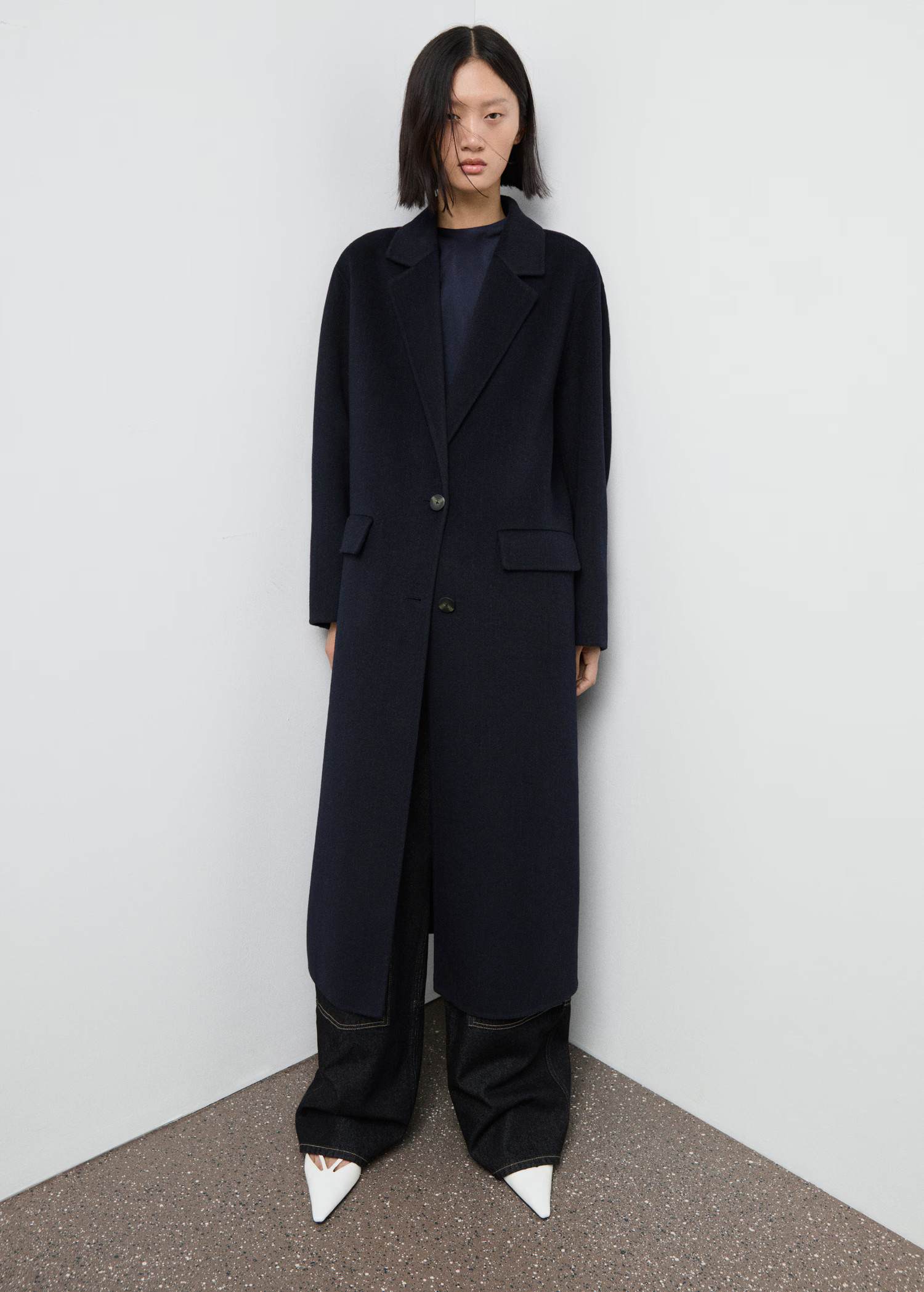 Wool overcoat - Women | MANGO USA | Mango (US/MX/AU)