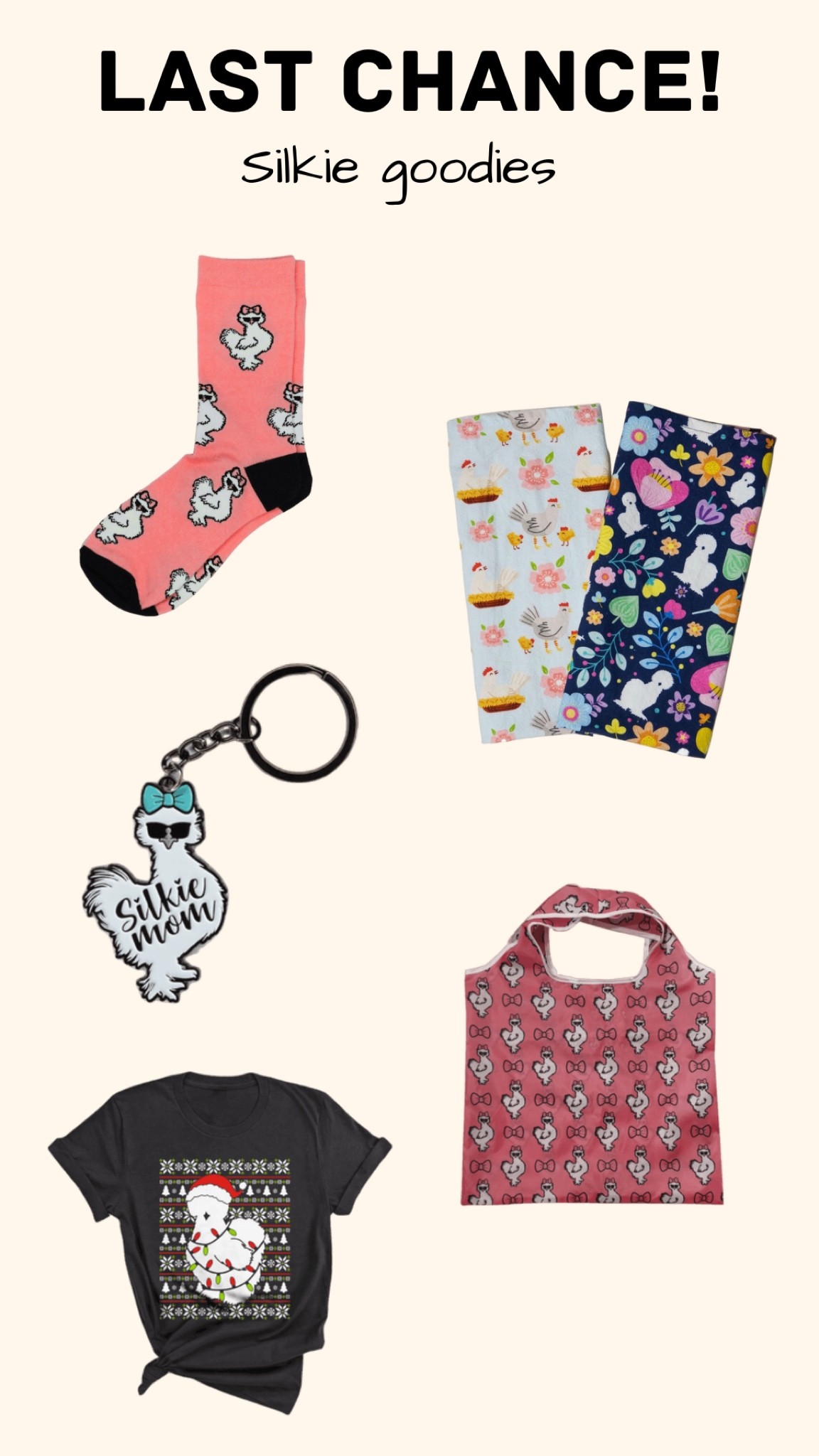 My favorite shop to buy silkie related items is clearing out its inventory! Once the items are sold out, they’re gone forever!! 

#LTKunder50 #LTKHoliday #LTKsalealert