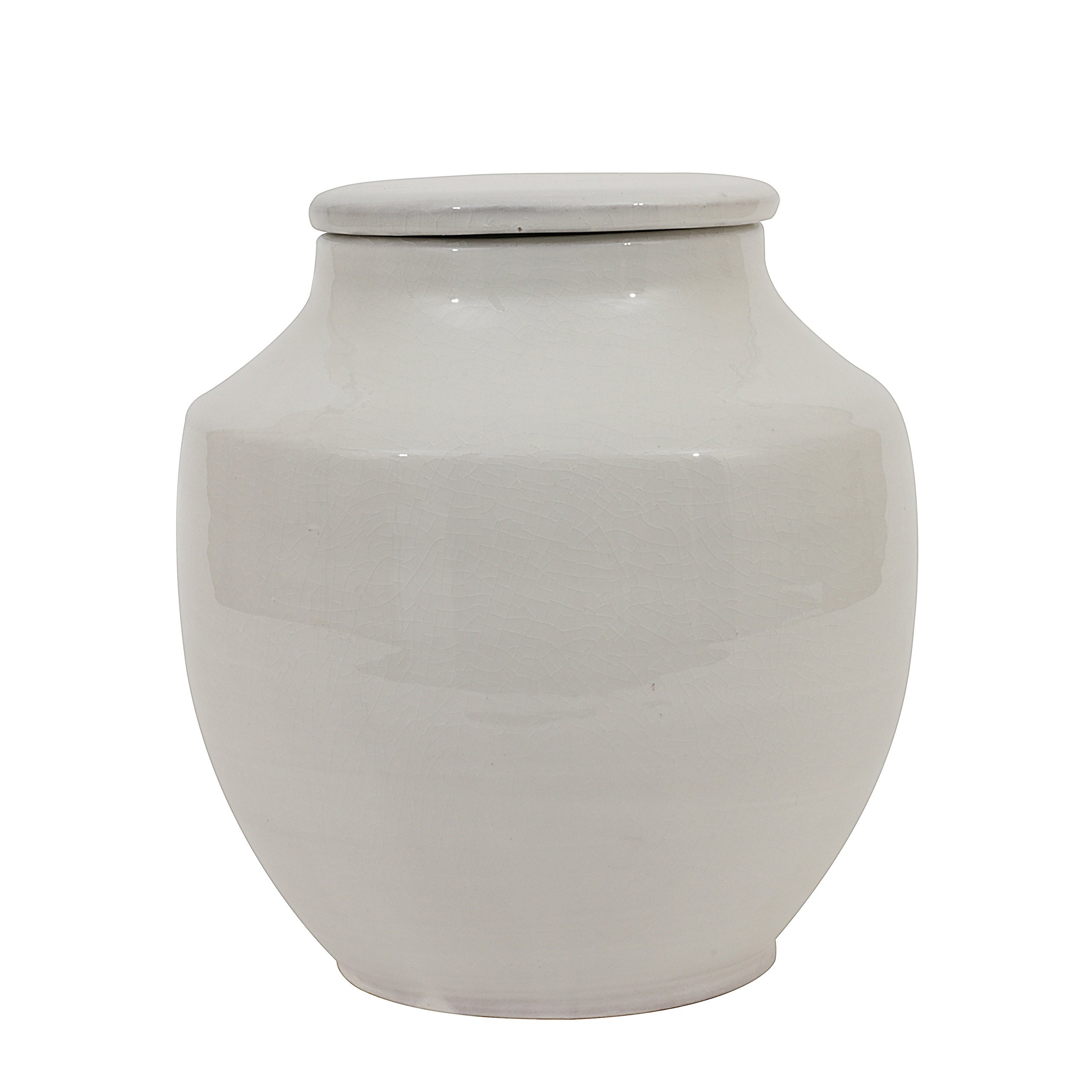 Creative Co-op Small White Terracotta Cachepot | Amazon (CA)