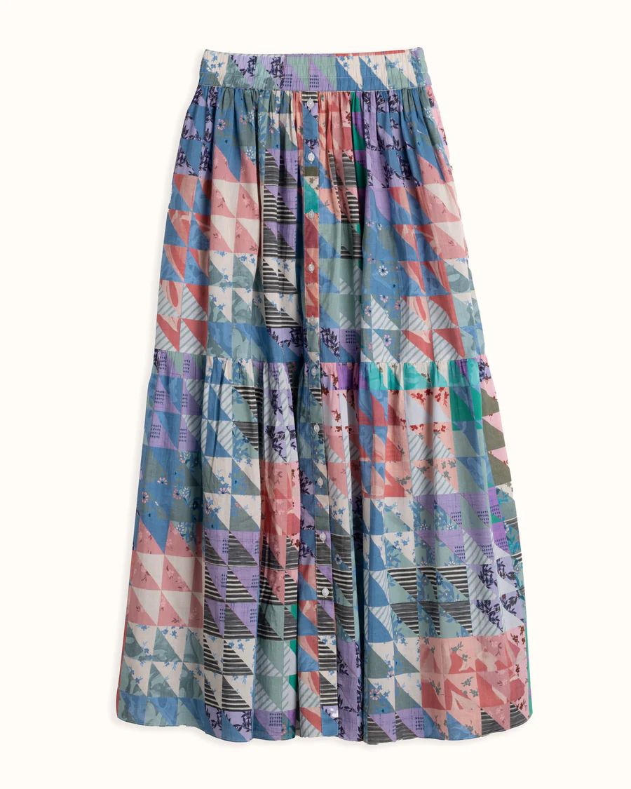 Mimi Pastels Geo Skirt | Ophelia & Indigo