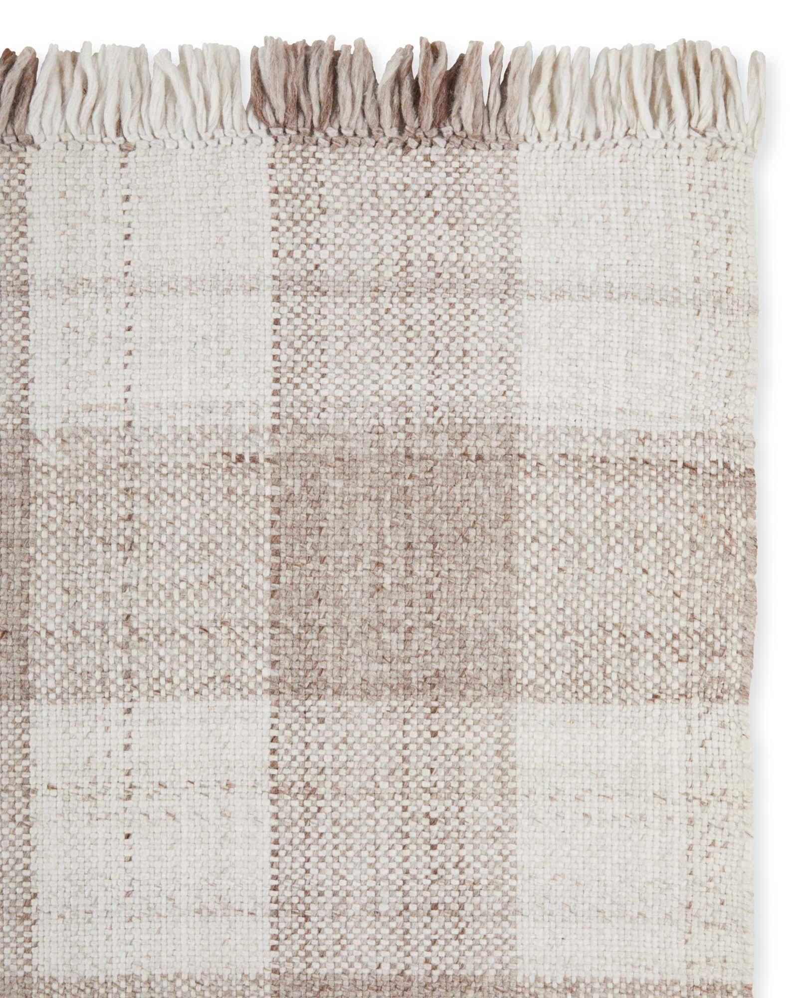 Gingham Rug | Serena and Lily