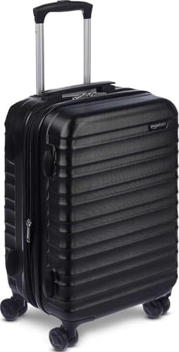 Amazon Basics 21" Hardside Carry-On Luggage with Spinner Wheels, Expandable for Up to 25% More Sp... | Amazon (US)