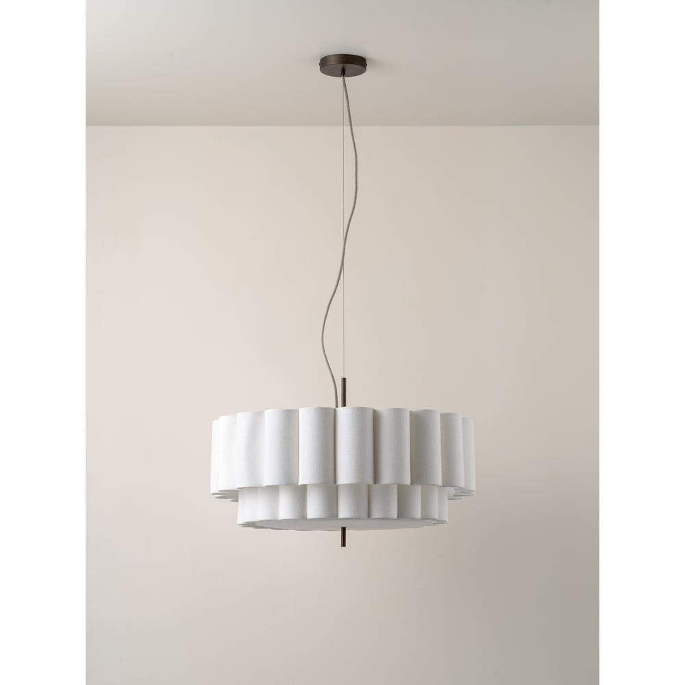 Folia Linen Pendant | Lightopia