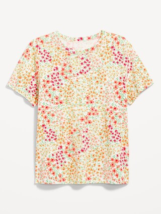 EveryWear Printed Slub-Knit T-Shirt for Women | Old Navy (US)