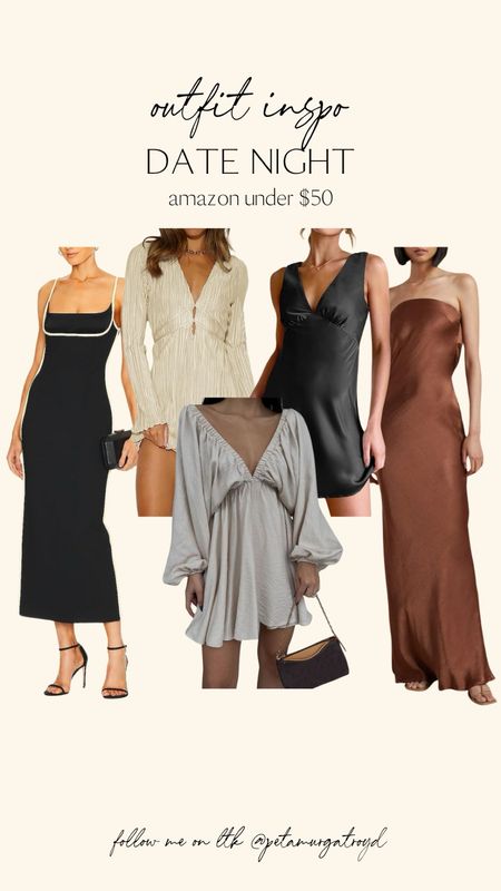Amazon date night outfit inspo! All finds under $50!

#LTKFindsUnder100 #LTKStyleTip #LTKSeasonal