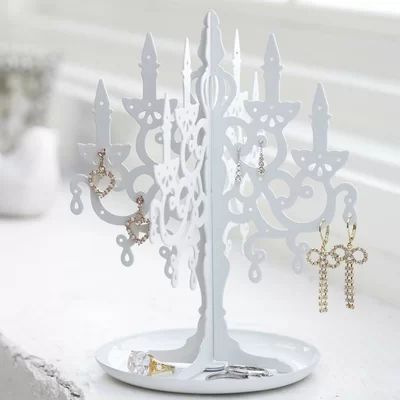 Chandelier Earring Stand Finish: White | Wayfair North America