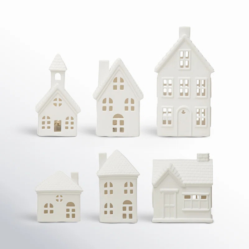 The Holiday Aisle® Tabletop Christmas Village & Reviews | Wayfair | Wayfair North America