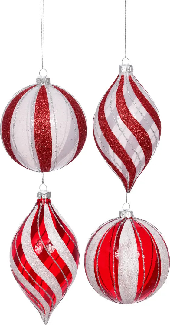 Mark Roberts Peppermint Ornament, Set of 8 | Nordstrom | Nordstrom