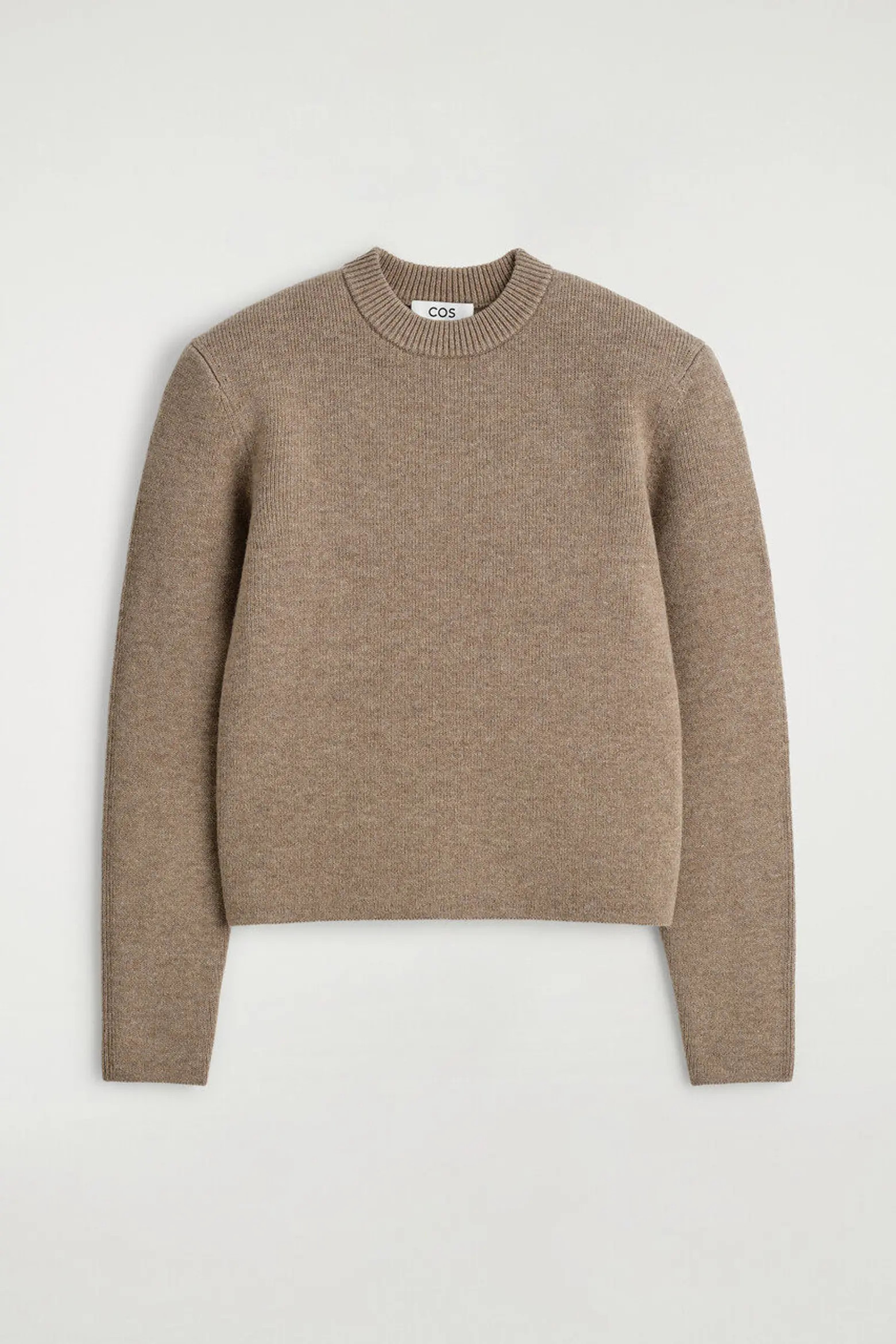 Sculpted-shoulder Merino Wool Sweater (Women) | Nordstrom | Nordstrom