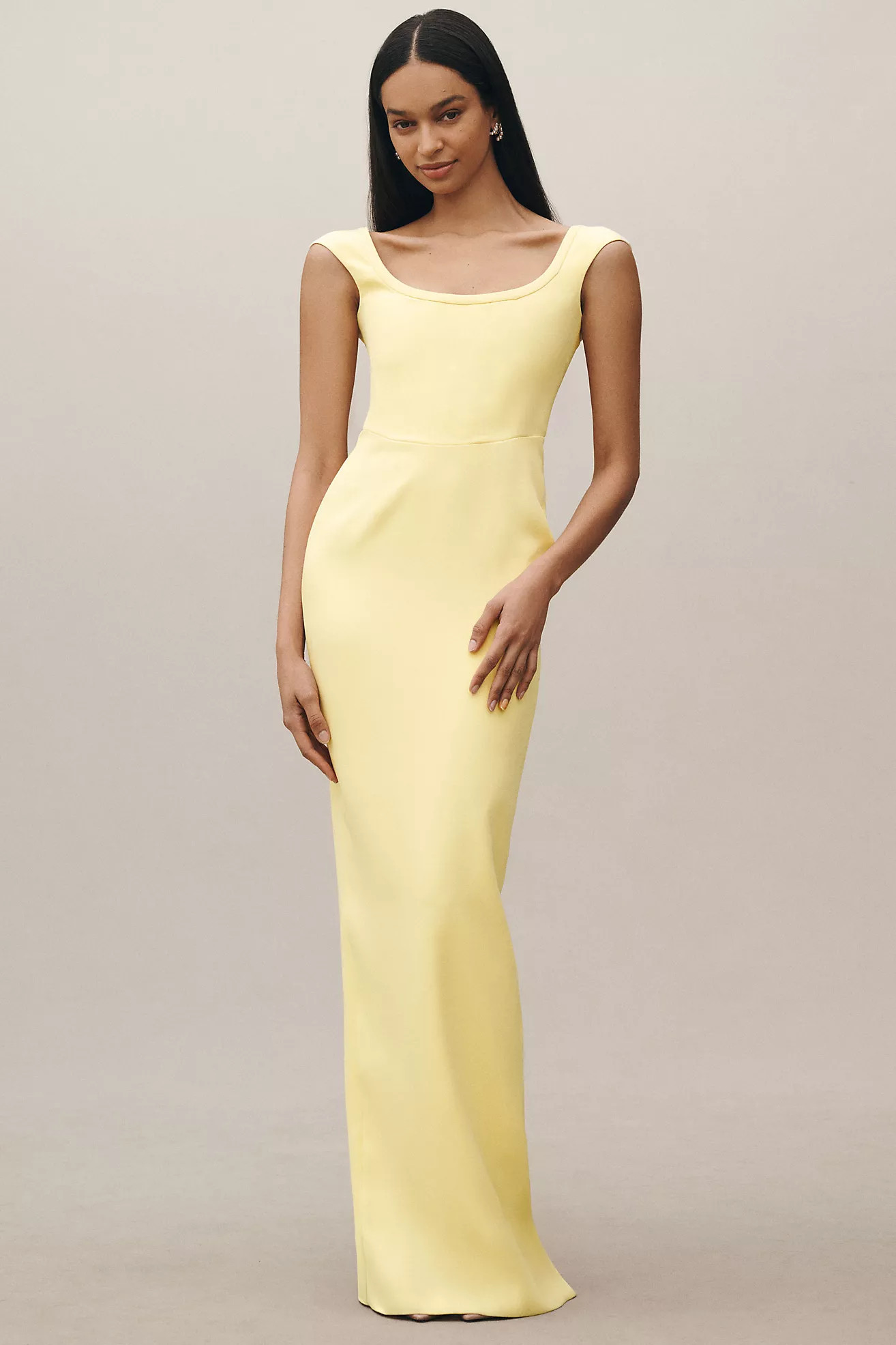 SAU LEE Brooke Column Gown | Anthropologie (US)