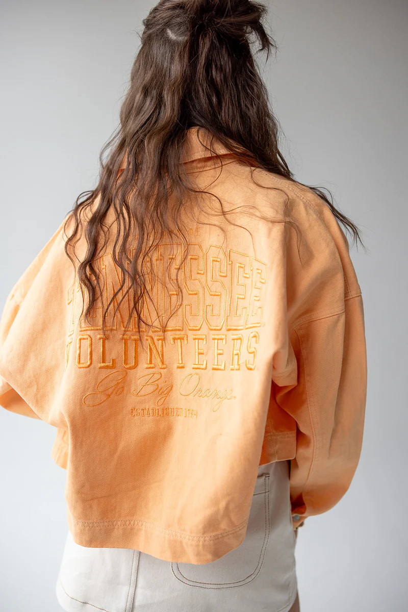 Tennessee Sanders Embroidery Canvas Twill Jacket | Gameday Social