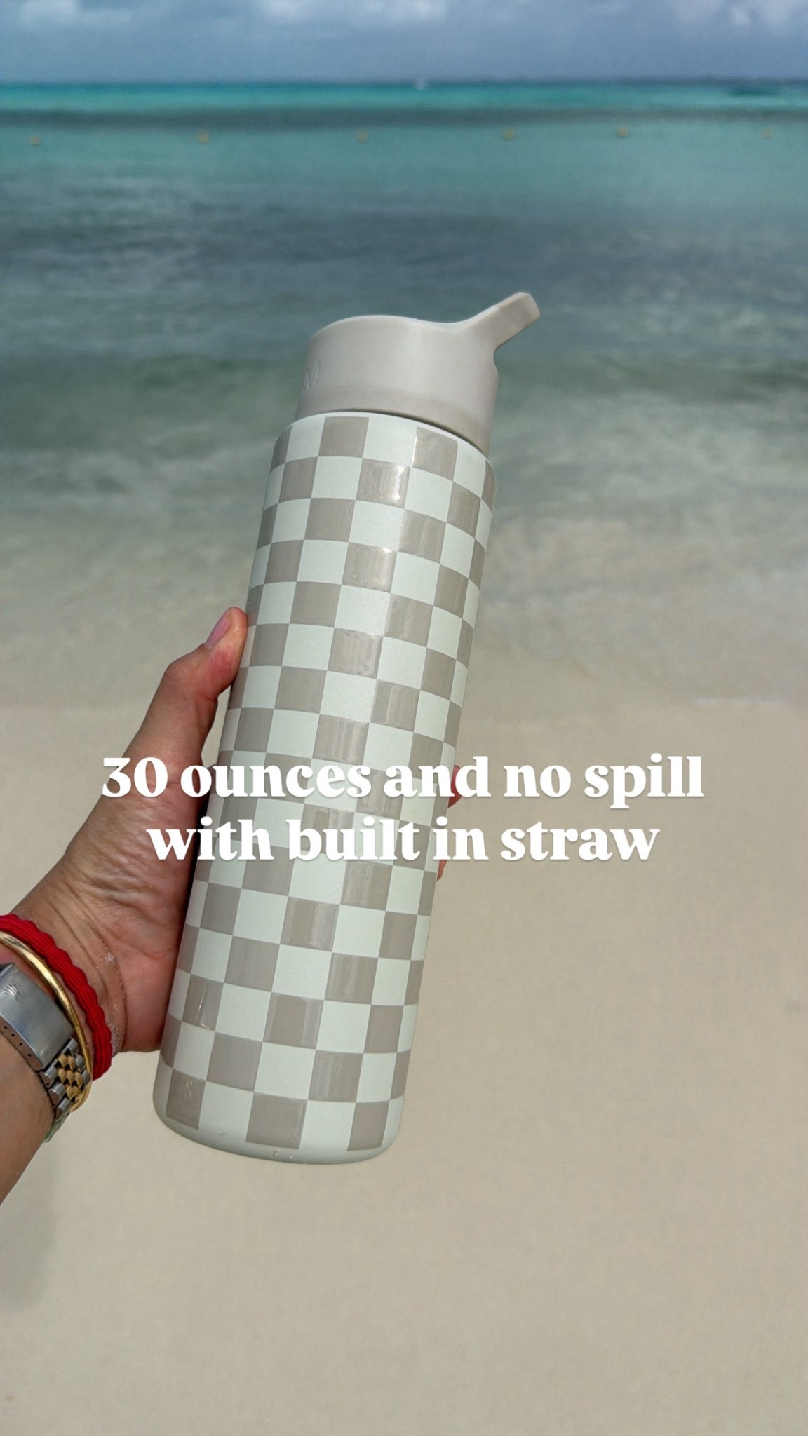 A water bottle is a must when traveling! 

#LTKTravel #LTKSaleAlert #LTKOver40