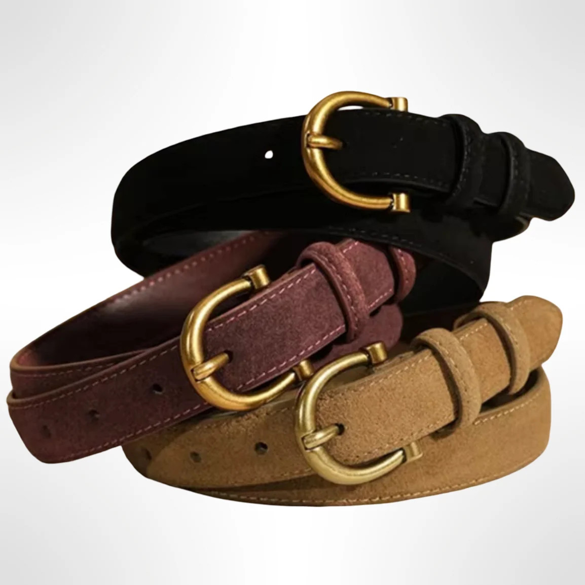 Sienna Suede Belt | The Collection Texas