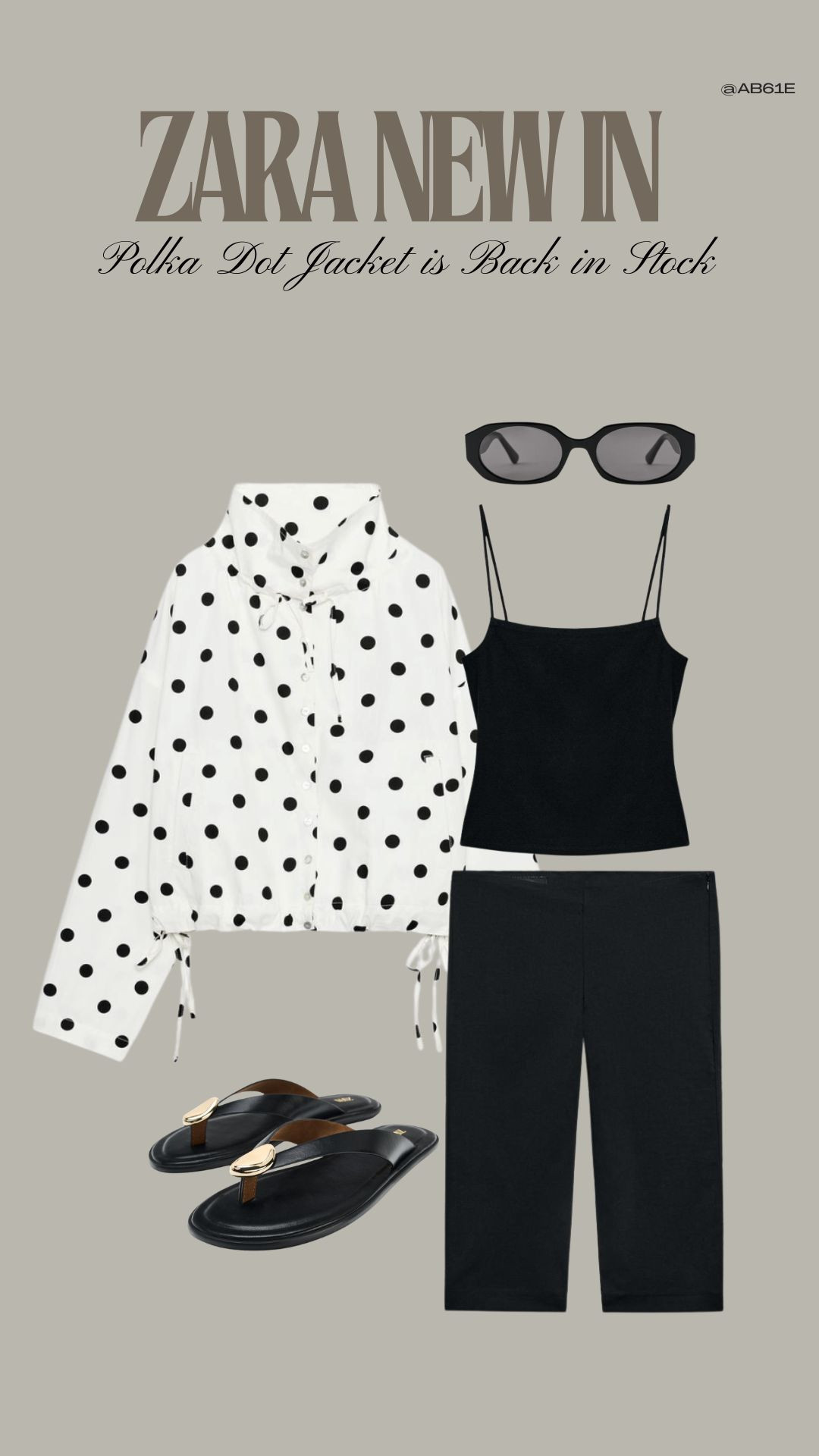 Viral Zara Polka Dot Jacket is back in stock! 

Summer Style, Summer Jacket, Polka Dot Trend, Capri Pants, Sandals, Summer in the City  

 #LTKuk #LTKsummer #LTKeurope