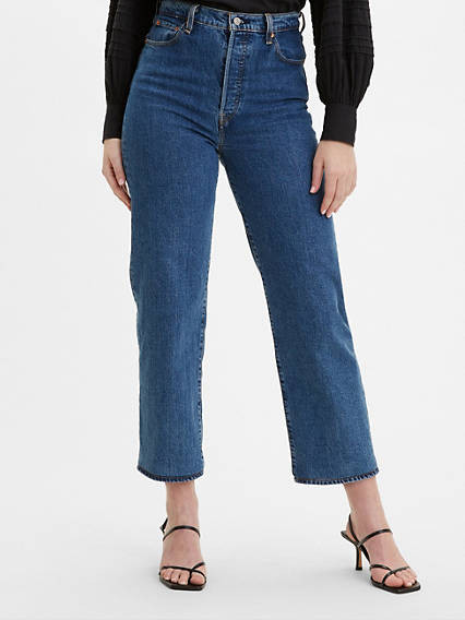 Levi's Ribcage Straight Ankle Women's Jeans 25x27 | LEVI'S (US)