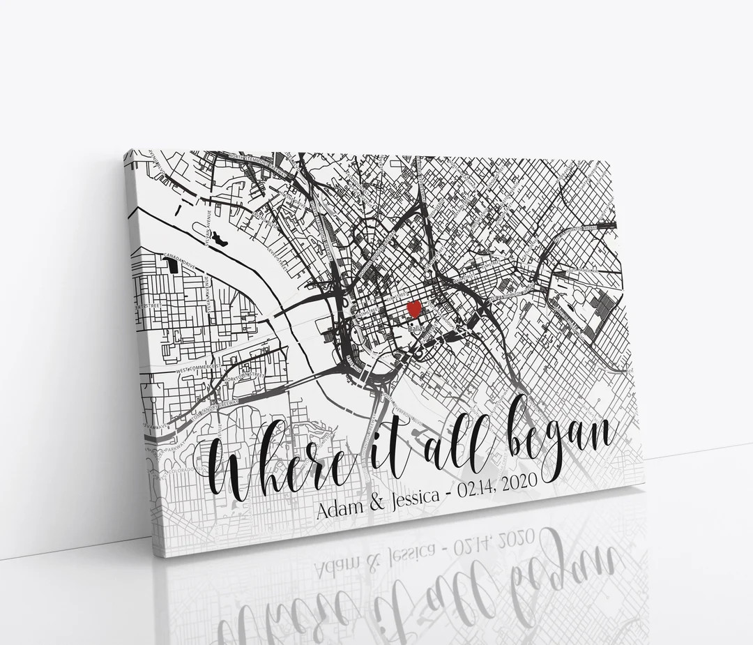 Engagement Gifts, Engagement Gift for Couple, Engagement Location Map, Gift for Him, Christmas Gi... | Etsy (US)