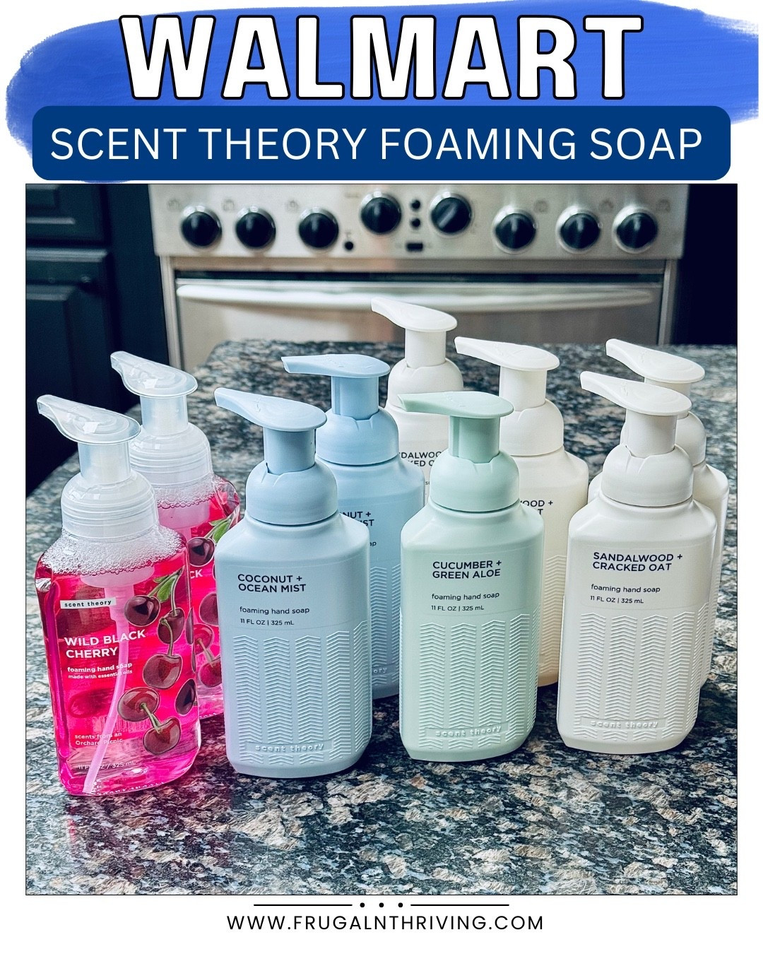 Walmart really understood the assignment with these 😍

I snagged a few of the new Scent Theory foaming hand soaps and you guys… they smell SOOOOO good.

Major Bath & Body Works vibes, cute bottles, and less than $3 👏🏼

#LTKSaleAlert #LTKHome #LTKFindsUnder50