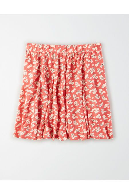 AE Floral Flutter Mini Skirt | American Eagle Outfitters (US & CA)