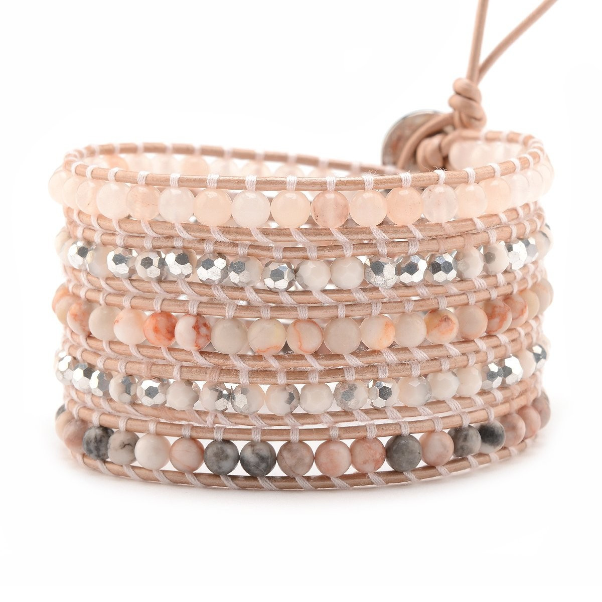 Pink and Mixed Marble on Light | Victoria Emerson