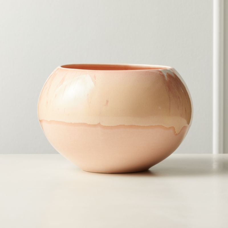 Fiona Pink Planter + Reviews | CB2 | CB2