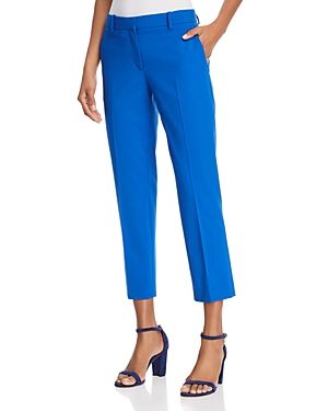 Theory Treeca Stretch-Wool Cropped Pants | Bloomingdale's (US)