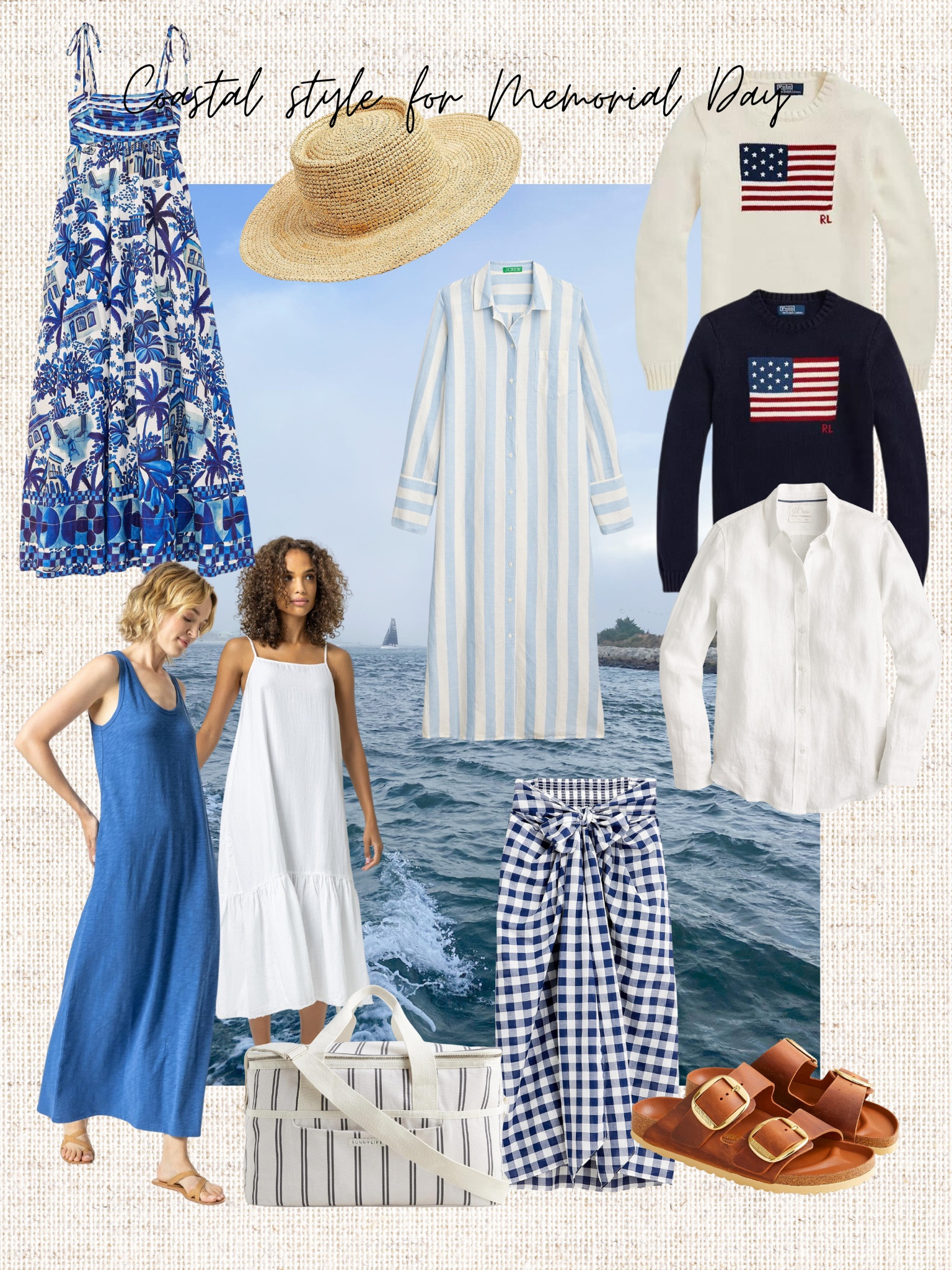Shop coastal style for Memorial Day weekend, Father’s Day, 4th of July and all summer long. Dresses and sarongs and American flag sweaters and beach coolers 

#LTKstyletip #LTKsalealert #LTKSeasonal