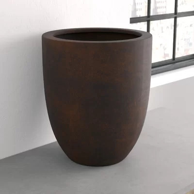 Bradford Fiberglass Clay Composite Pot Planter | Wayfair North America