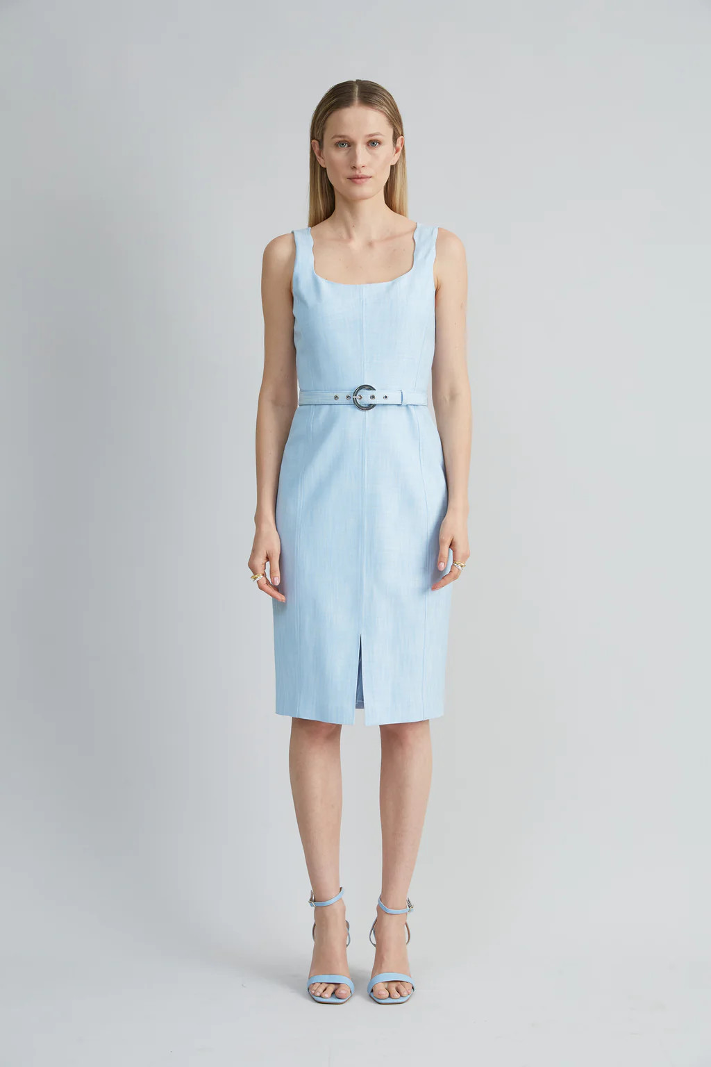 Scallop Melange Dress | Elie Tahari