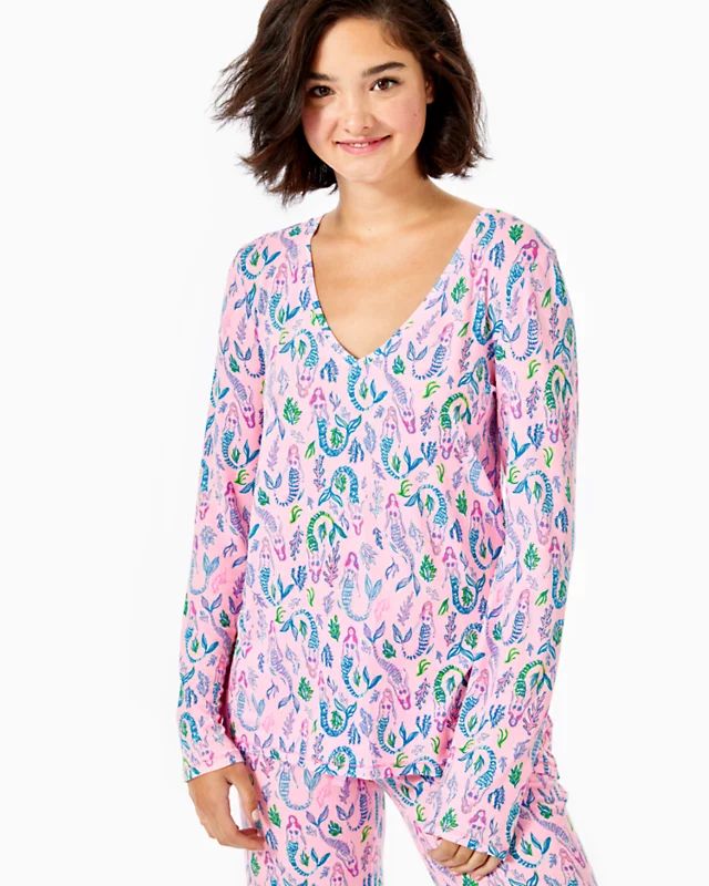 PJ Knit Long Sleeve Top | Lilly Pulitzer