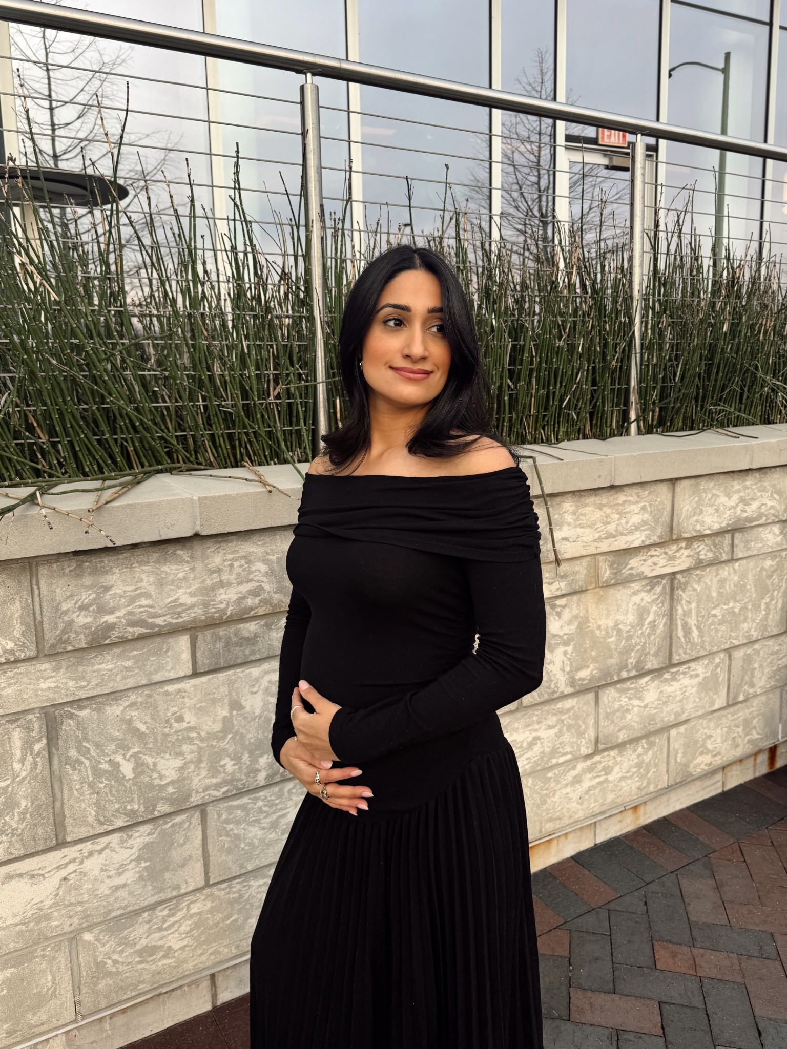 pregnancy announcement outfit 🤍🍼👶🏽