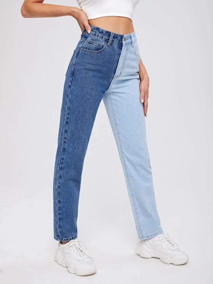 High Waist Straight Jeans | SHEIN