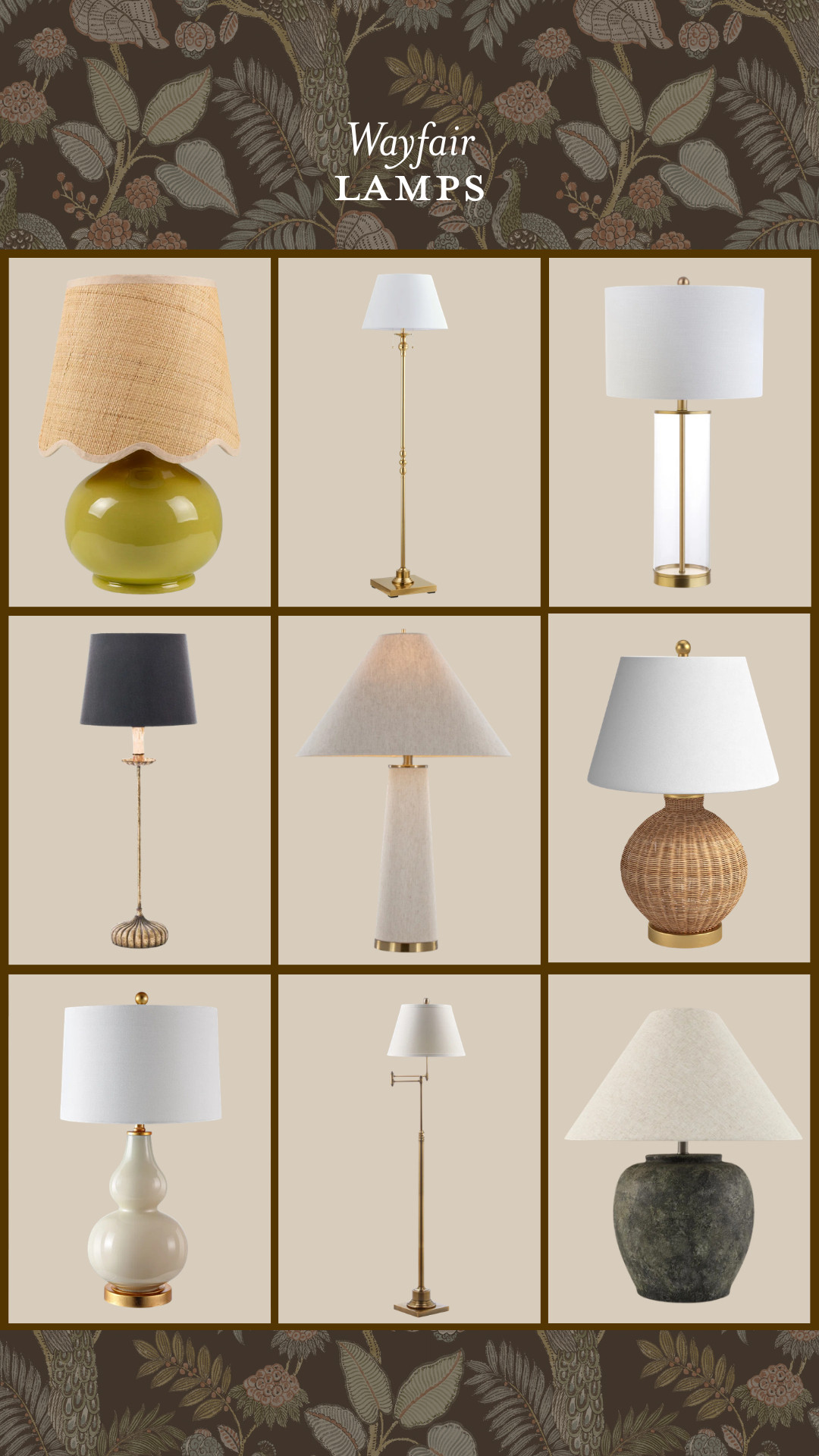 Table & floor lamps on sale for Way Day! Including the swing arm lamp from the bonus room and the green mini lamp in Polly's room 

 #LTKHome #LTKSaleAlert