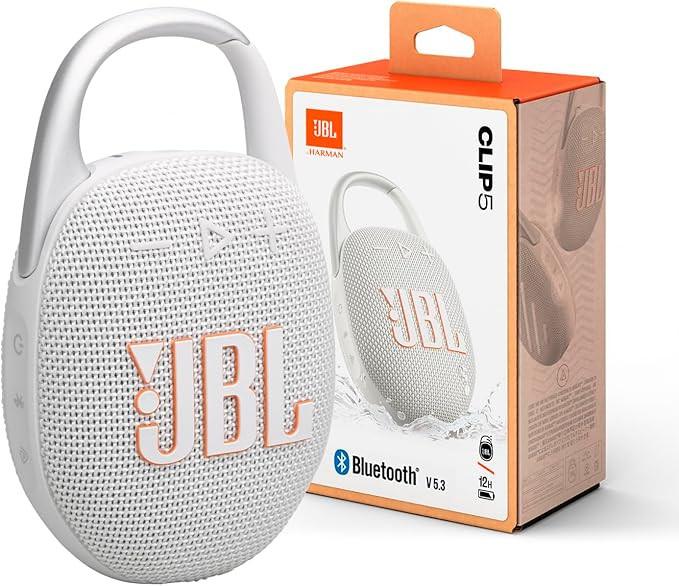 JBL Clip 5 - Ultra-Portable, Waterproof & Dustproof Bluetooth Speaker, Big Pro Sound with Punchy ... | Amazon (US)